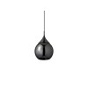 DROP * COLGANTE LED 7W 3000K 36° NEGRO PERLA